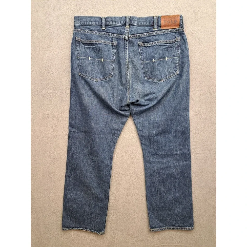 Polo Ralph Lauren 867 Classic Fit Jeans Mens 38X30 Dark Wash Cotton